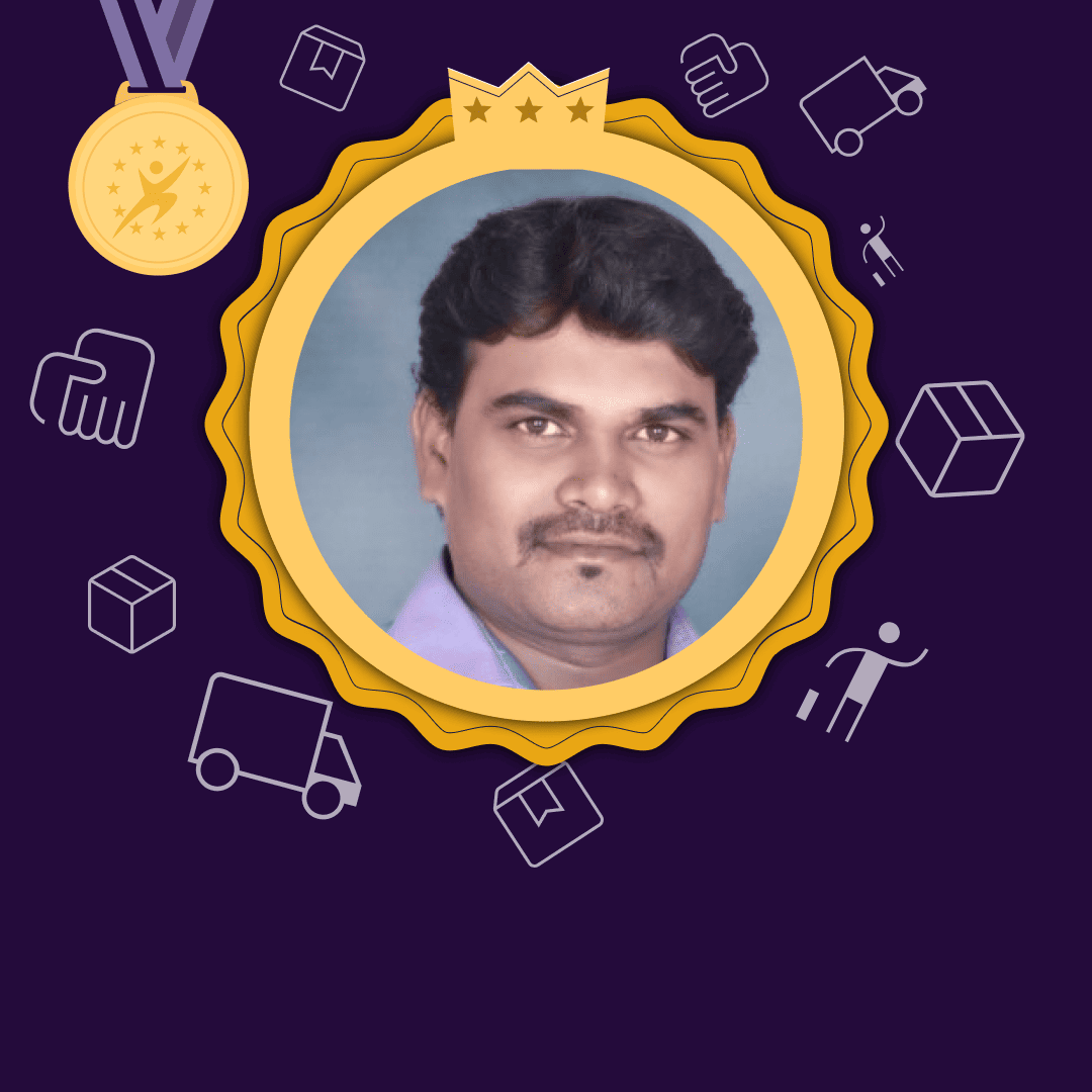 Armugam Kumar - Winner of Job lottery